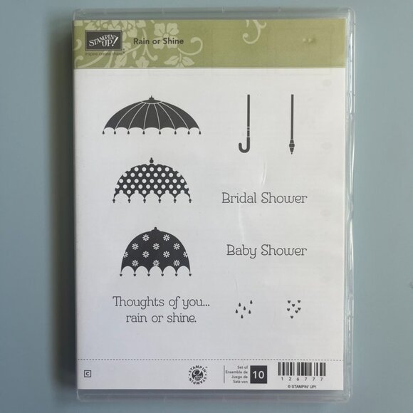Stampin' Up! Rain or Shine Stamp Set 126777 - Picture 1 of 4